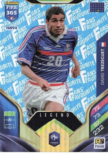  FAN94 (blau) David Trezeguet (France) - Legend (PF365AXL26)