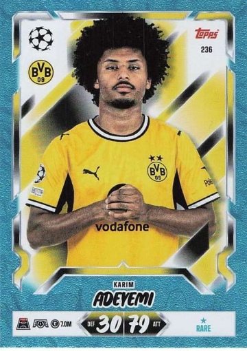236Rare Karim Adeyemi (Borussia Dortmund) (MACL2627)