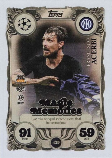 439 Francesco Acerbi (FC Internazionale Milano) ( MACL25/26 )