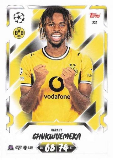 233 Carney Chukwuemeka (Borussia Dortmund) (MACL2627)
