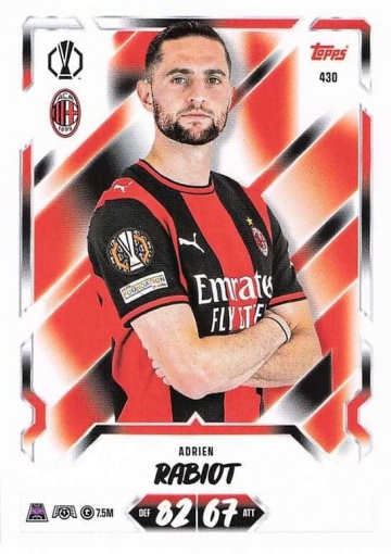 430 Adrien Rabiot (AC Milan) (MACL2627)