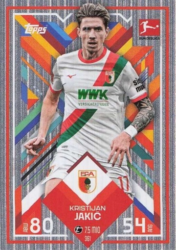 361 Kristijan Jakić (FC Augsburg) ( MABL25/26 )