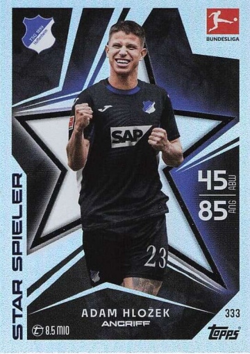 333 Adam Hložek (TSG 1899 Hoffenheim) ( MABL25/26 )