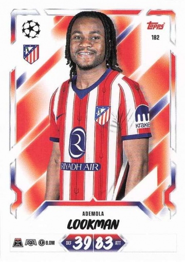182 Ademola Lookman (Atlético de Madrid) (MACL2627)