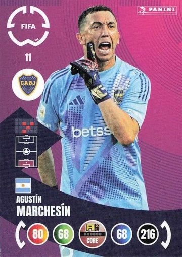 011.  Agustín Marchesín (CA Boca Juniors) (PAXLCWC25)