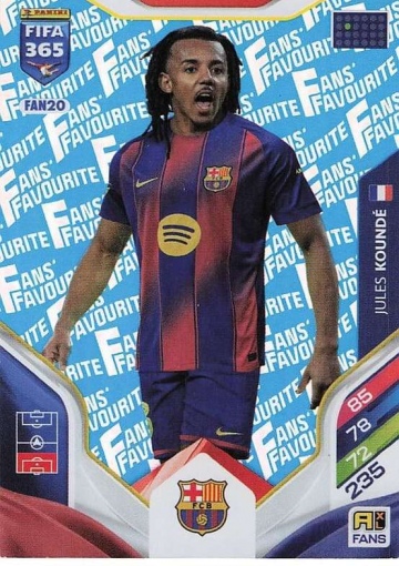 FAN20 (blau) Jules Koundé (FC Barcelona) (PF365AXL26)