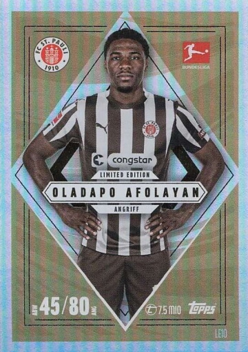 LE10 Oladapo Afolayan (FC St. Pauli) nur Multipack ( MABL25/26 )