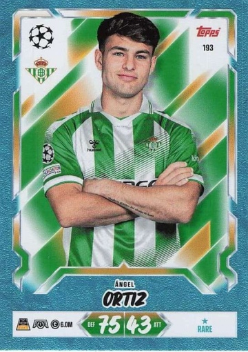 193Rare Ángel Ortiz (Real Betis Balompié) (MACL2627)