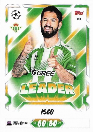 198 Isco (Real Betis Balompié) - Leader (MACL2627)