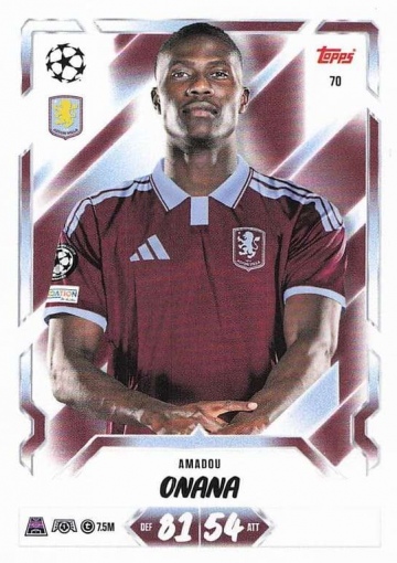 070 Amadou Onana (Aston Villa) (MACL2627)