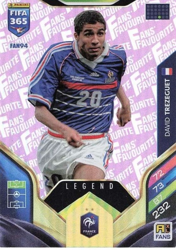  FAN94 (pink) David Trezeguet (France) - Legend (PF365AXL26)