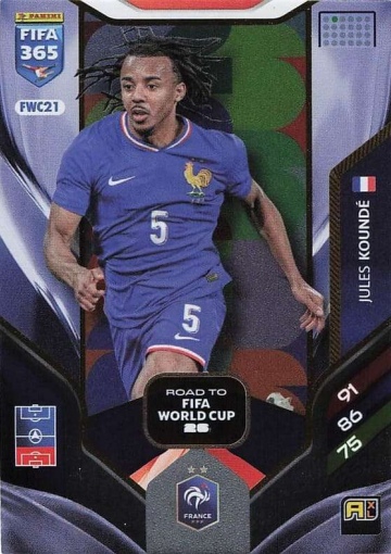 FWC21 Jules Koundé (France) (PF365AXL26)