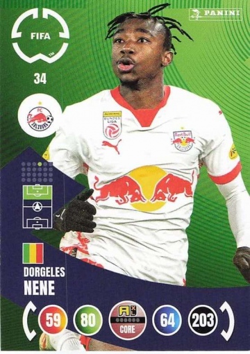 034.  Dorgeles Nene (FC Red Bull Salzburg) (PAXLCWC25)