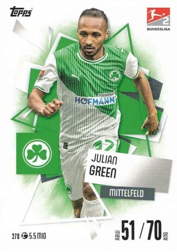 278 Julian Green (SpVgg Greuther Fürth) ( MABL25/26 )