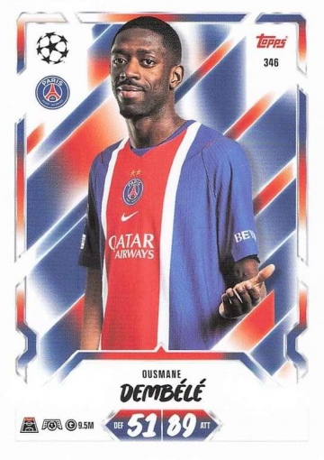 346 Ousmane Dembélé (Paris Saint-Germain) (MACL2627)