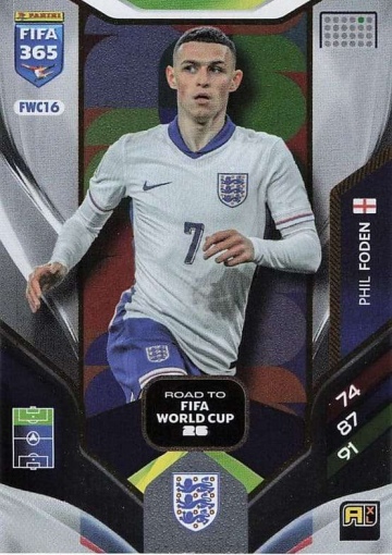 FWC16 Phil Foden (England) (PF365AXL26)