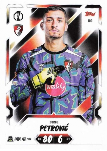 100 Djordje Petrović (AFC Bournemouth) (MACL2627)