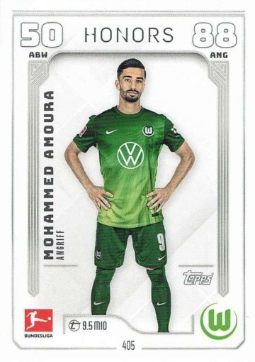 405 Mohamed Amoura (VfL Wolfsburg) ( MABL25/26 )