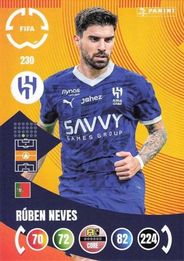 230.  Ruben Neves (Al-Hilal SFC) (PAXLCWC25)