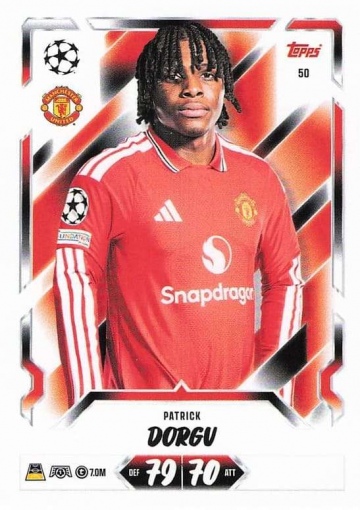 050 Patrick Dorgu (Manchester United) (MACL2627)