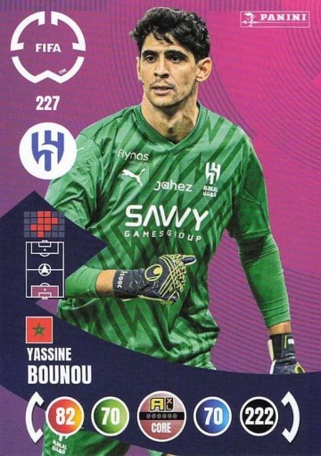 227.  Yassine Bounou (Al-Hilal SFC) (PAXLCWC25)