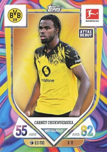 U-12 Carney Chukwuemeka (Borussia Dortmund) MA Debut ( MABL25/26 )