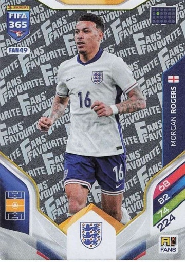FAN49 Morgan Rogers (England) (PF365AXL26)