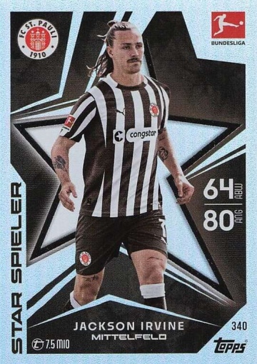 340 Jackson Irvine (FC St. Pauli) ( MABL25/26 )