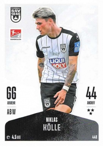 448 Niklas Kölle (SSV Ulm 1846 Fussball) ( MABL24/25 )