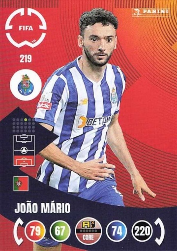 219.  João Mário (FC Porto) (PAXLCWC25)