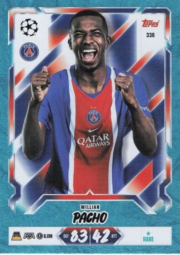 336R Willian Pacho (Paris Saint-Germain) (MACL2627)