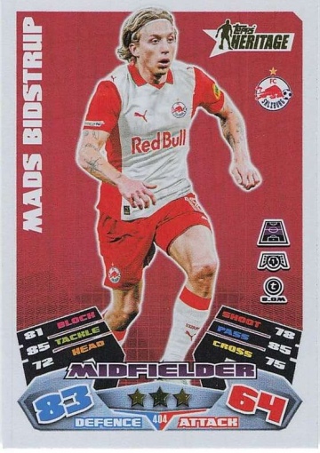 404 Mads Bidstrup (FC Salzburg) ( MACL25/26 )