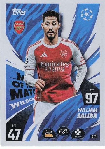 317 William Saliba (Arsenal) ( MACL25/26 )