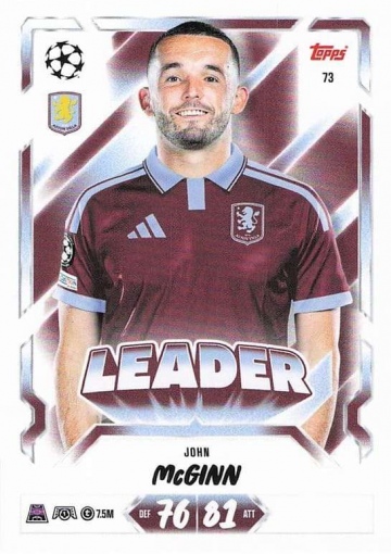 073 John McGinn (Aston Villa) - Leader (MACL2627)