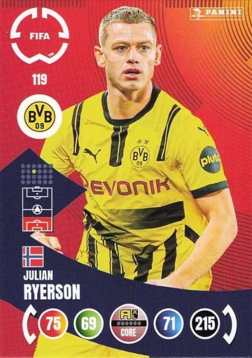 119.  Julian Ryerson (Borussia Dortmund) (PAXLCWC25)