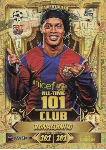 486 Ronaldinho (Real Madrid CF)  -  101 Club  (MACL2627)