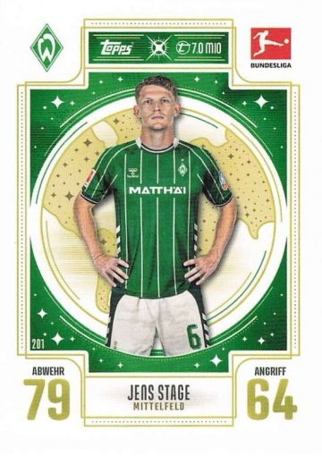 201 Jens Stage (SV Werder Bremen) ( MABL25/26 )