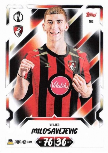 103 Veljko Milosavljević (AFC Bournemouth) (MACL2627)