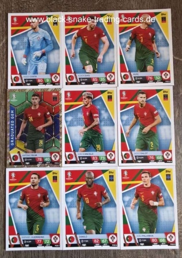 Komplettes Team Portugal ( Alle 18 )