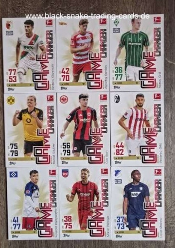 Alle 18 Game Changer ( 181 - 198 ) ( MABL25/26 )