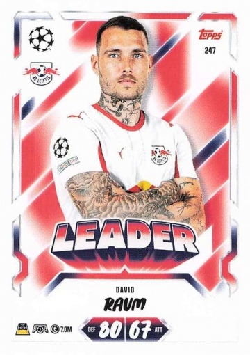 247 David Raum (RB Leipzig) - Leader (MACL2627)