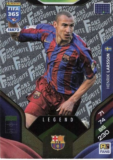 FAN72 Henrik Larsson (FC Barcelona) - Legend (PF365AXL26)
