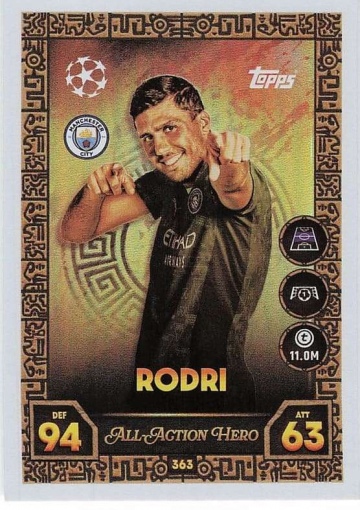 363 Rodri (Manchester City) ( MACL25/26 )