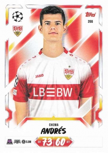 266 Chema Andrés (VfB Stuttgart) (MACL2627)