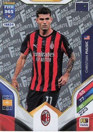 FAN34 Christian Pulisic (AC Milan) (PF365AXL26)