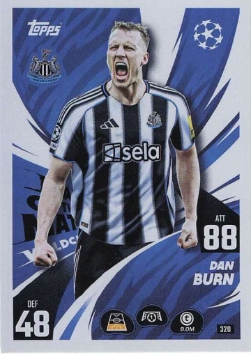 320 Dan Burn (Newcastle United) ( MACL25/26 )