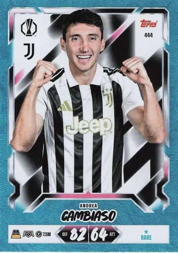 444R Andrea Cambiaso (Juventus) (MACL2627)