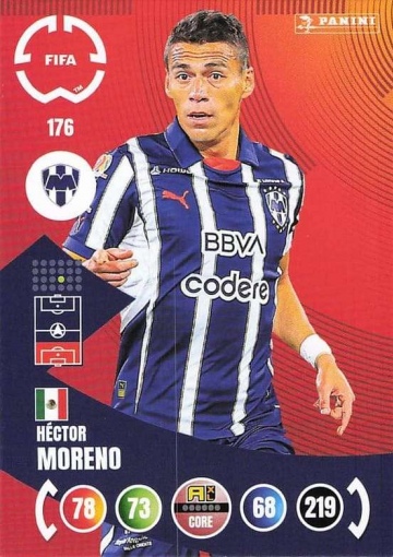 176.  Héctor Moreno (CF Monterrey) (PAXLCWC25)