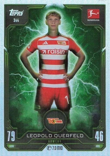 344 Leopold Querfeld (1. FC Union Berlin) ( MABL25/26 )