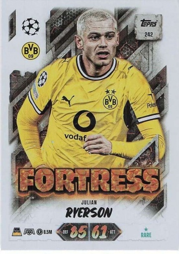 242 Julian Ryerson (Borussia Dortmund) - Fortress  ★ Rare (MACL2627)